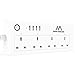 Price comparison product image Smart Power Strip WiFi Plug Multiple Outlet Surge Protector 4 AC Outlets 4 USB Port, Remote Control Timing Schedule Compatible with Alexa Echo, Google Home, IFTTT White