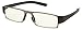 Price comparison product image Porsche Design - Model P'8802 Reading Tool with +2.50 PHOTOCHROMIC LENSES (changes from 8% thru 85% light absorption) - Titanium Mat Frame Front/Mat Black sides - can be folded extremely flat to fit into breast pocket. +2.50 Dioptre lenses