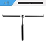 GHB Duschabzieher Fensterabzieher Edelstahl...