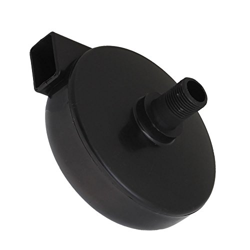 BQLZR Luft Kompressor Filter Auspufftopf Schwarz Plastik Haushalt 16mm Druckerzeuger - 3