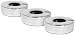 Produktbild com-four® 3 Aschenbecher aus Edelstahl mit abnehmbarem Deckel zum Schutz vor Flugasche (003 Stück - Edelstahl)
