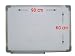 Produktbild Whiteboard Weißwandtafel Magnettafel Maße 90x60 cm