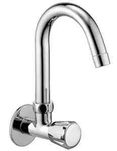 Drizzle Sink Cock Conty Brass Chrome Plated/Kitchen Sink Tap / 360 Degree Moving Spout Tap/Bathroom Tap/Quarter Turn Tap/Water Foam Flow Tap