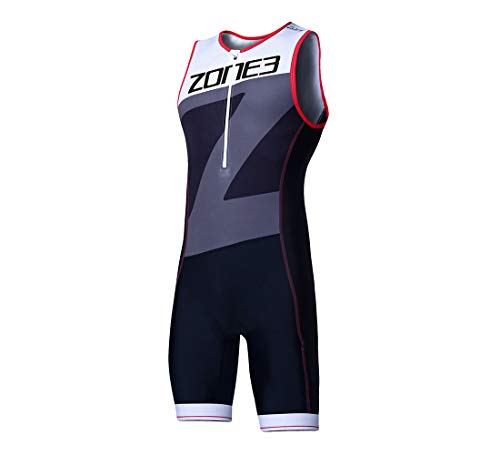 Zone3 Lava Trisuit, negro/rojo/blanco, negro/rojo/blanco, Medium