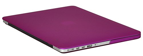 Topideal 3 in 1 – [EU/GB-Tastatur Version] Matte Hart-Schutzhülle für MacBook 13 Pro 33,8 cm (13 Zoll) mit Retina-Display-Modell A1425 / A1502 (ohne CD-ROM-Laufwerk) + Tastaturhülle + Displayschutzfolie - 6