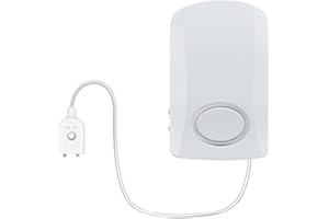 YASORN eMylo 130dB Water Sensor Alarm, Water Leak Detector, Overflow Flood Leakage Alerts,Remote Monitor Wateer, For Home Security Basement,Washer, Bath Cellar, Warehouse,Store (Allarme acqua)