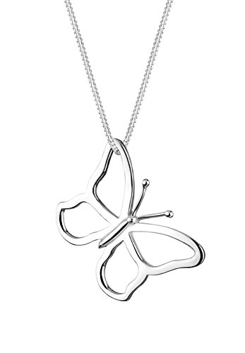 Elli Damen-Kette mit Anhnger Schmetterling 925 Sterling Silber 0104280411_60