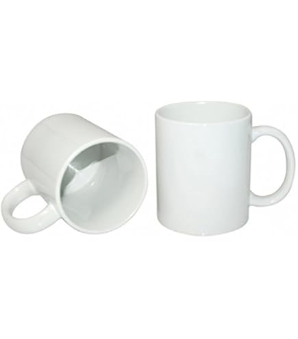 Tasses Porcelaine Blanche INNSPIRO - Lot De 36 325ml Qualité A+ Personnalisable