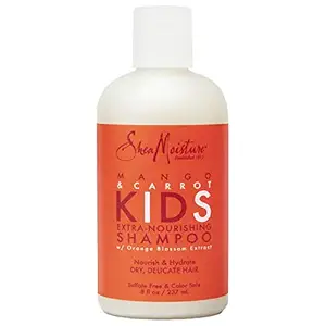 Sheamoisture Extra-Nourishing Shampoo for Kids Mango Carrot with Shea Butter 8 oz