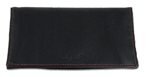 hochwertiger Feinschnittbeutel, Drehertasche, Tabakbeutel, schwarz aus Kunstleder