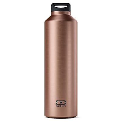 monbento - MB Steel Cuivre Bouteille isotherme marron / brun 50 cl - Gourde inox garde au chaud/froid - idéale eau, infusions, thé, café