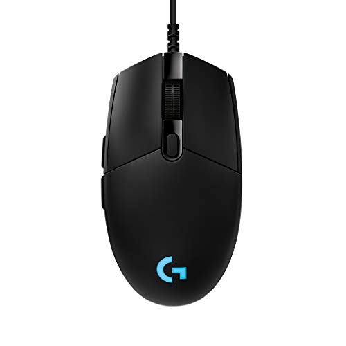 Logitech G Pro Lighting RGB Souris Haute Vitesse avec 6 Boutons programmables - Noir Logitech G Pro Lighting RGB Souris Haute Vitesse avec 6 Boutons programmables - Noir
