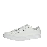 Flexible Laufsohle Converse Damen Chuck Taylor All Stars Sneaker Weiß White/Silver 000, 38 EU