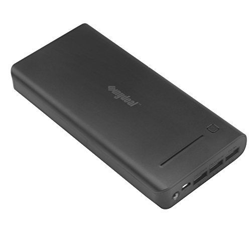 Sunydeal 26800mAh PowerBank 3 USB 1 2 1 2 1A Salida Bater  a Externa Cargador Port  til Banco de la Energ  a con 3 Puertos USB para iPhone  iPad Mini  Samsung  Nexus  BQ  Xiaomi  HTC y m  s Smartphone 5V Tablets GPS Bluetooth Altavoz-Negro
