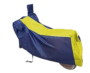 UNAITIC Water Resistant Bike Cover for Bajaj Avenger Street 160 BS6 | Premium Fabric| Heat Proof| Dirt & Dust Proof Motorcycle|Bike Body Cover - Stripe Yellow