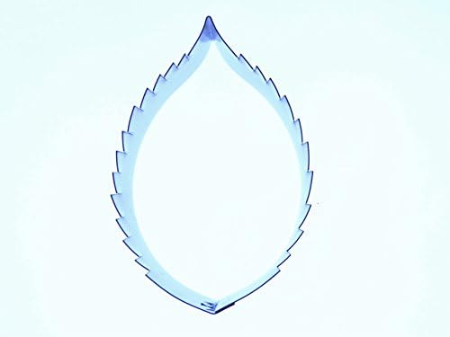 Hydrangea Leaf Small- Stainless Steel Sugarcraft Cutter 53x34mm - Valley Cutter Company -Cake Decorating
