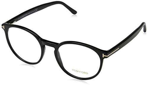 Preisvergleich Produktbild Tom Ford Unisex-Erwachsene Brillengestelle Ft5524 Schwarz (Nero LUCIDO), 51