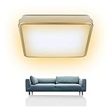 【ENERGIEEINSPARUNG】 - Umweltfreundlich Klasse A++. Diese Lampe spart im Vergleich zu herkömmlichen Glühlampen 80% Energie und erzielt dabei eine optimale Ausleuchtung. Eingebaute LED-Panels halten bis zu 50.000 Stunden. Mit CE-Zertifizierung.