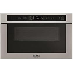 WHIRLPOOL MH 400 IX - Micro-ondes combiné encastrable inox anti-trace - 22L - 750 W - Grill 700 W