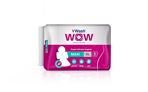 VWash Wow Sanitary Napkin Maxi - 5 Count (Extra Large) RS.36.29 (40.00% Off) - Amazon VWash Wow Sanitary Napkin Maxi - 5 Count (Extra Large) RS.36.29 (40.00% Off) - Amazon