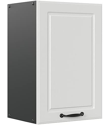 Pensile Universale R-line Bianco Lucido, 60x40x31 Cm, Porta A Ribalta - Per Cucina, Ripostiglio, Hobby
