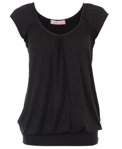 7604-Black-20 : Jersey Top
