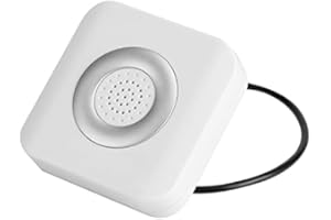 VIAGASAFAMIDO Dzwonek do Drzwi, Dzwonek do Drzwi DC 12V Zewnętrzny Przewodowy Dzwonek do Drzwi Bezpieczne Dzwonki Elektryczne Dzwonek Alarmowy do Systemu Kontroli Dostępu do Biura Domowego,