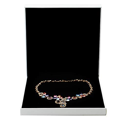 Preisvergleich Produktbild Oirlv weiß-Papier Jewelry Verpackung Box Aufbewahrungsbox Hochzeit Ring Schmuck Box