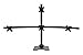 Produktbild iiglo MS410 Monitorhalter für 4 Monitore, schwenkbar/neigbar, schwarz