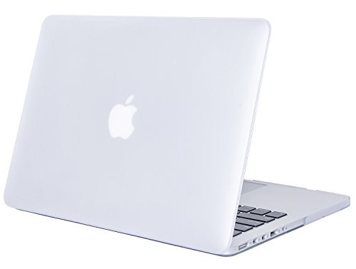 Macbook Pro 13 Retina Hülle,TECOOL [Ultra Slim Serie] Plastik Hartschale Schutzhülle Snap Case für Apple MacBook Pro 13,3 Zoll - Klar