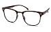 Stacle Metal Bridge Rectangular Unisex Spectacle Frame (ST853|55|Transparent Lens) RS.349.00