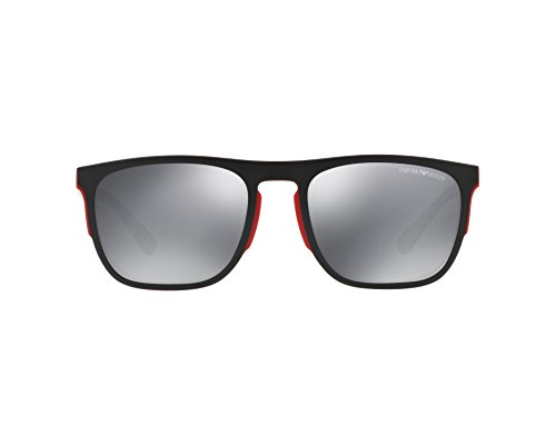 Preisvergleich Produktbild Ray-Ban Herren Sonnenbrille 0EA4114 Rot (Matte Red) 55