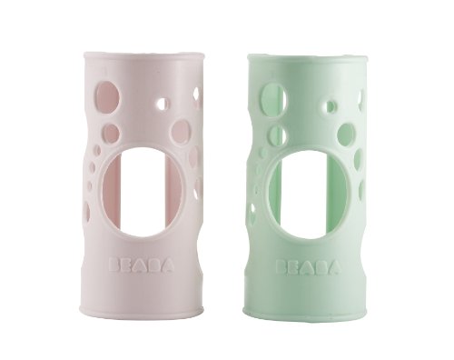 Beaba 911312 Bottle Cover Sili - Colours May Vary (Pack of 1)