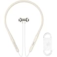 Baseus Wireless Bluetooth Headphones, V5.2 Wireless Bluetooth Earbuds in-Ear Magnetic Neckband 30Hrs Playtime, IPX5 Waterproof Earphone (Bowie P1) (White)