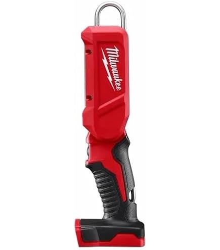 Milwaukee M18 SLED-0 LED Handscheinwerfer – 1250 Lumen, 650 M Reichweite, 4 Leuchtstufen, Kippbarer Kopf – Blanke Einheit (ohne Akku & Ladegerät)