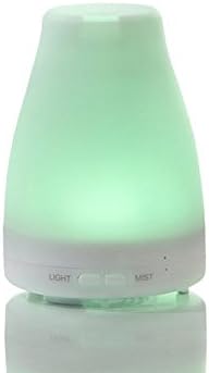 shangpu123 100ml Ultrasonic Aromatherapy Machine Colorful LED Lights Aromatherapy Oil Diffuser Cold Atomization Humidifier Aromatherapy Humidifier Automatic Dehydrator