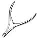 LUPO Stainless Steel Nail Cuticle Spoon Pusher Remover Cutter Nipper Clipper Cut Set