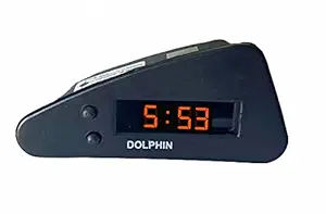 (NEW LAUNCH !!!) Dolphin NEW ALTO/K10 DIGITAL LED CAR CLOCK (ORANGE)