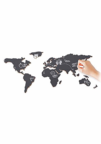 Preisvergleich Produktbild Selbstklebende Tafelkarte - The Chalkboard Map