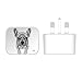 Price comparison product image Official Bioworkz Frenchie Canine 2 White UK Charger & Micro-USB Cable for HTC Desire 300 / Zara mini