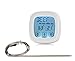 Produktbild Fleisch Thermometer mit Wasserdicht Touchscreen Digital Food Thermometer Instant Read Fleischthermometer mit Timer