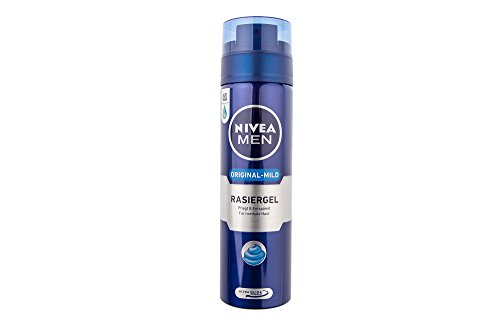 NIVEA Men, 2er Pack Rasiergel für Männer, 2 x 200 ml Spender, Original-Mild - 3