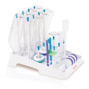 Top Rack Dishwasher Safe Munchkin Deluxe Drying Rack for bottles, nipples, cups and accessories