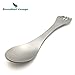 Produktbild BoundlessVoyage Ultralight Outdoor Titanium Spork Healthy Camping Spoon and Fork (Circular)22g