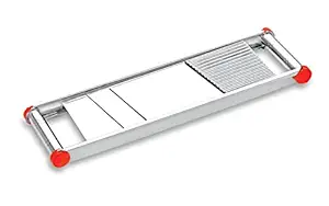 Ritu J-78 Plastic 2 in 1 Slicer, Silver (Color May Vary)