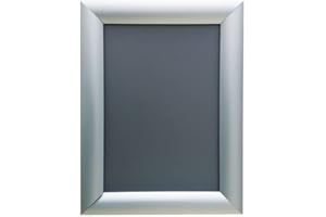 INTERFACE-PLV Cadre d'affichage clic clac en aluminium gris format A5