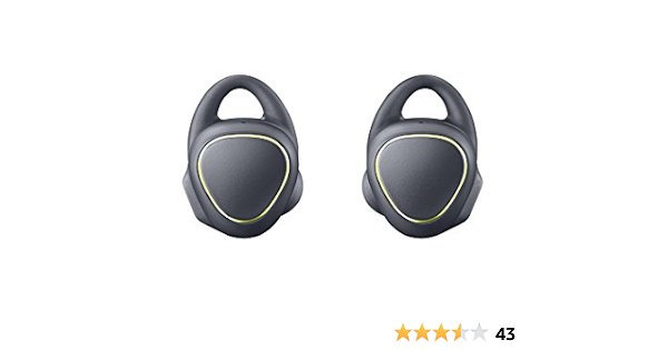 SAMSUNG Gear IconX Cuffie Stereofonico Auricolare, 89.5 Db, 47 mAh, Nero :  Amazon.it: Elettronica
