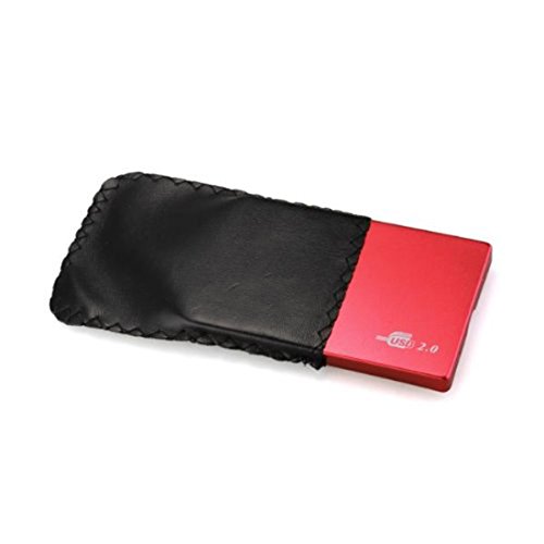 Portable Slim 2.5 „USB 2.0 Externes Gehäuse für 2.5“ IDE HDD und SSD Festplatte USB 2.0 Kabel Installation ohne rot Tool - 3