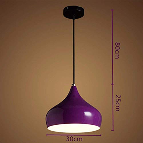hj Casa Lampadari Vintage Creativo Illuminazione Domestica Camera da Letto Soggiorno personalità Lampade e Lampadari Nordic Minimalista Moderno Coffee Shop Bar Ufficio Alluminio Strumento Musicale Pu