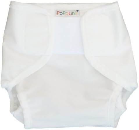 Diewald Popolini Popowrap white, overpants, combinable with all cloth diapers, size XS (2.5 - 4 kg)
